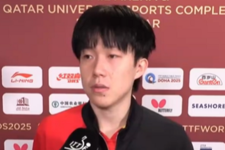 王楚钦说鹰眼给了运动员自证的机会