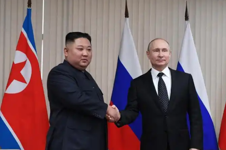 金正恩致贺电祝普京身体健康