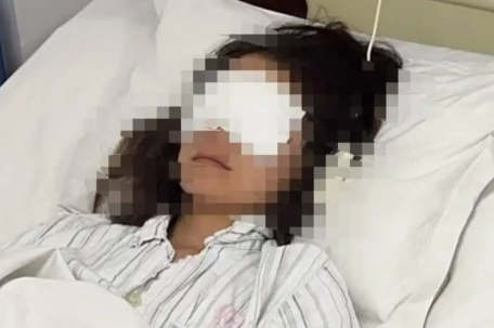 女子遭水枪攻击失明 肇事男子已找到