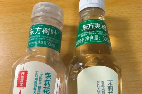 想买东方树叶 收到“东方爽茶”