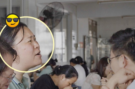 聊到关税战 广东外贸女工眉毛一挑