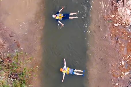 景区推出“窝囊版”漂流：躺水面就行