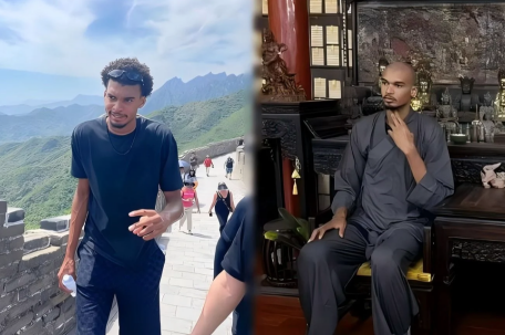 NBA球星在少林寺考取“少林一段”