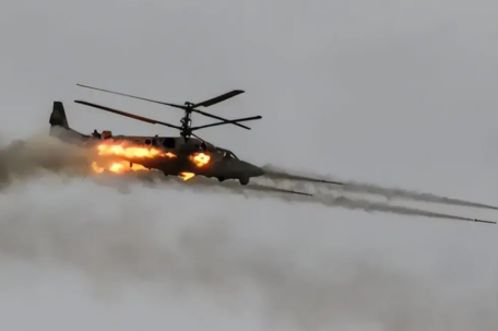 俄军发动大规模武装直升机袭击