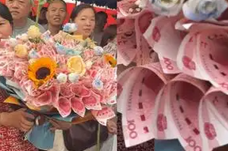 家长豪掷9885元做“985鲜花”