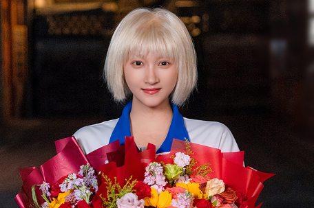 关晓彤演白化病女孩 金发破碎感十足