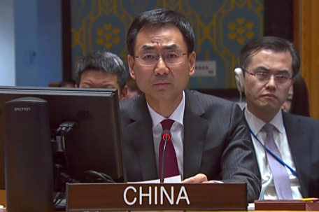 中国在安理会表决中投弃权票