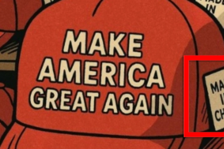 毛宁晒特朗普小红帽涨至77美元图片