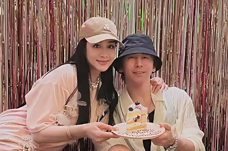 钟丽缇为43岁丈夫张伦硕庆生