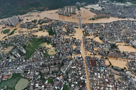 广东怀集洪水致超18万人受灾