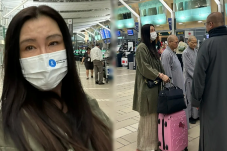 58岁王祖贤机场被偶遇显老态 