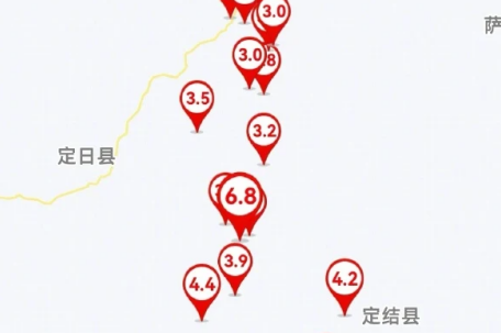西藏地震记录到49次余震