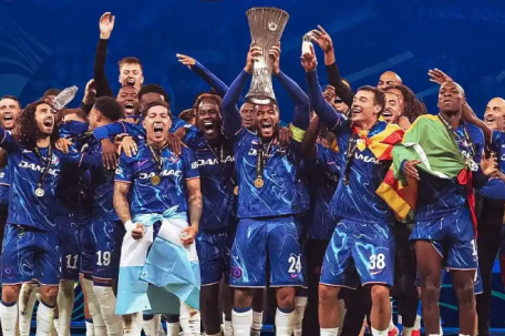 切尔西成史上首支欧战全满贯球队
