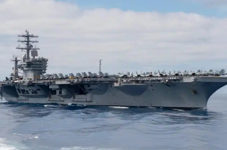 美航母关闭应答器并停止传输位置