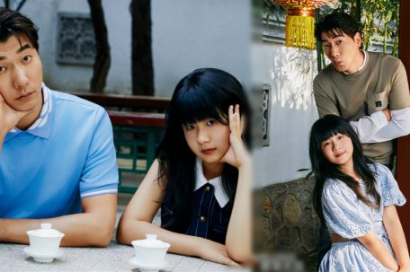 43岁张亮与10岁女儿合拍杂志