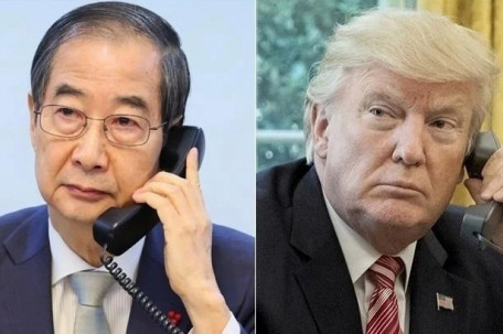 特朗普称韩国高层正前往美国