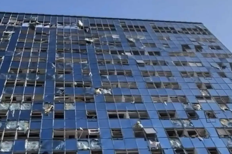 以色列首都CBD被炸 多导弹半空攻防