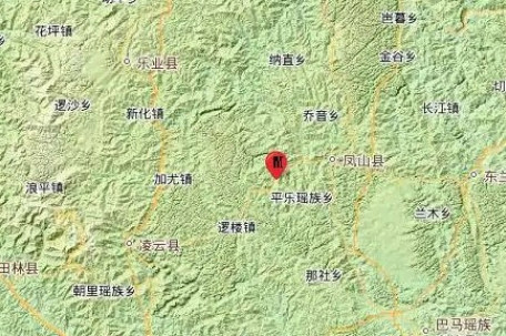 广西河池市4.1级地震