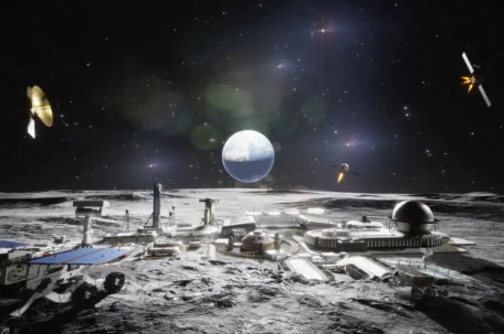 月球上修路盖房子 可以就地取材?