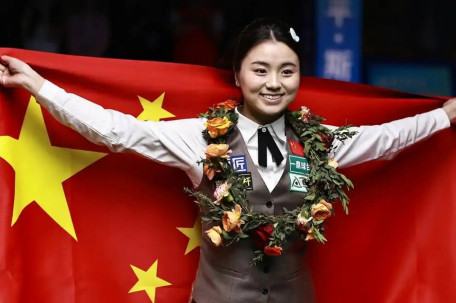 女子斯诺克世锦赛白雨露两连冠