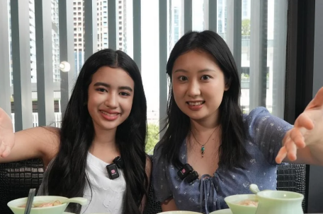 柬埔寨公主现身深圳吃椰子鸡