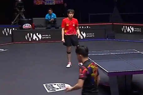 王楚钦3-1击败高承睿晋级男单16强