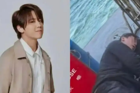 姜涛坠海视频曝光：在海里不停挣扎