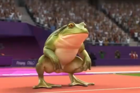 如果青蛙参加奥运会跳高比赛
