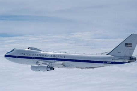 敏感时刻 美“末日飞机”现异常动向 