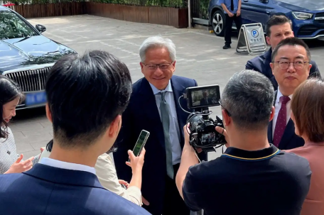 黄仁勋时隔3个月再次到访北京