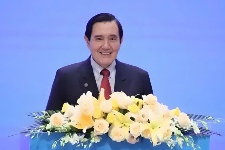 首次参加海峡论坛 马英九笑了