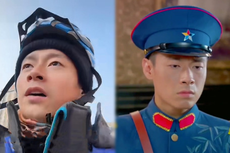 41岁男演员送外卖 手拿餐盒卖力奔跑