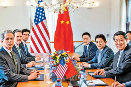 中美经贸磋商今日举行 英国很兴奋