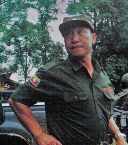 前蒙泰军(MTA)总指挥 缅甸著名毒枭坤沙简介