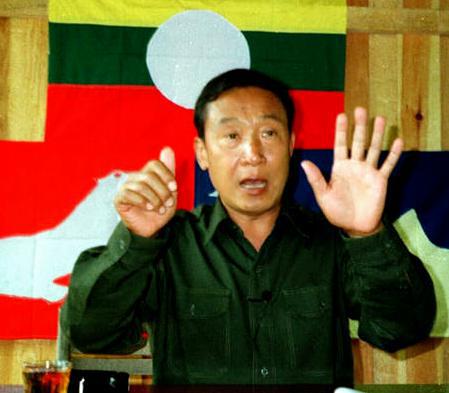 前蒙泰军(MTA)总指挥 缅甸著名毒枭坤沙简介