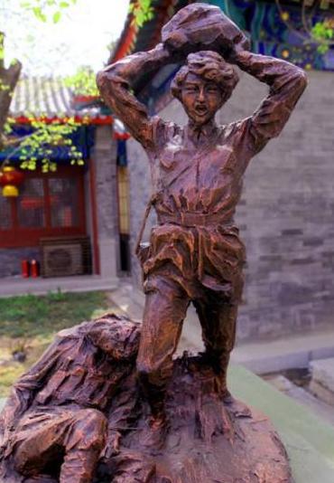 刘守玟临死前用石头砸死日军军官,她的遗言是什么？