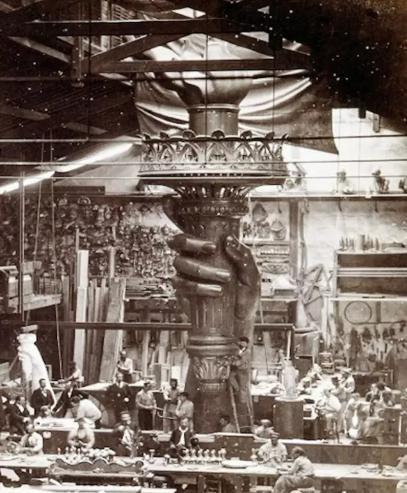 自由女神像的建造过程是什么样的 为什么法国会将它送给美国呢