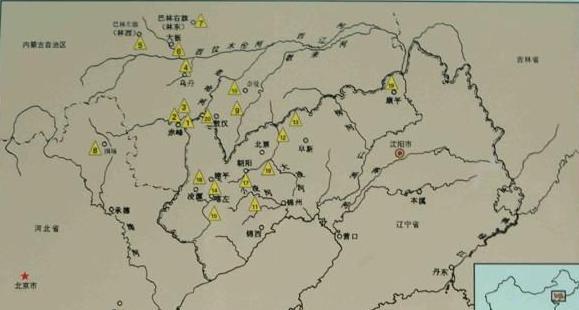 红山文化：中国新石器时代文化，发源于内蒙古中南部至东北西部一带