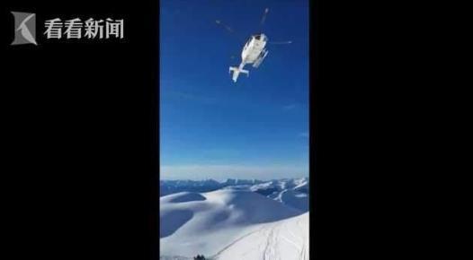 12岁的男孩阿尔卑斯山滑雪遭遇雪崩,被困40分钟成功获救