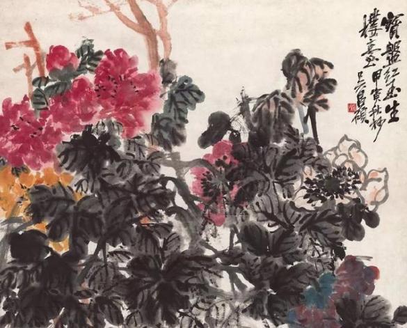 晚清民国时期艺术大师：吴昌硕的经典作品