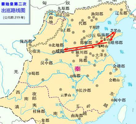 秦始皇出巡都去过几次 分别去过什么地方