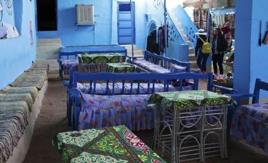 努比亚人有着怎样的生活习惯？为什么他们要将房子涂成蓝色