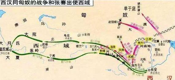 张骞出使西域的真正目的是什么 也许这幅画能解释清楚 张骞出使西域的真正目的是什么 也许这幅画能解释清楚