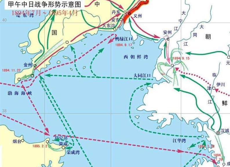 鸭绿江江防之战简介 该战役是在什么样的历史背景下发生的