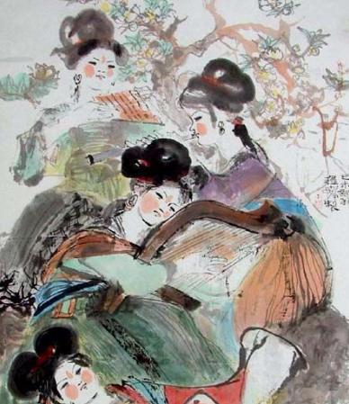 <a href=https://www.lishiji.cn/lishi/4878/ target=_blank class=infotextkey>程十发</a>的<a href=https://www.lishiji.cn/lishi/1807/ target=_blank class=infotextkey>作品</a>有什么特点？有着哪些艺术手法