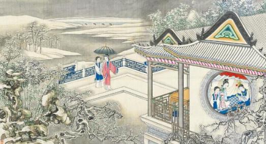 林黛玉和乾隆是什么关系?《葬花图》和《采芝图》竟然和乾隆息息相关! 林黛玉和乾隆是什么关系?《葬花图》和《采芝图》竟然和乾隆息息相关!