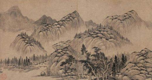 南派山水画开山鼻祖：董源的作品赏析