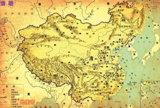清朝有几大将军?他们管辖的地盘分别在现在的什么地方