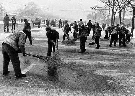 尼克松访华过程中为什么街上空无一人 这究竟是怎么回事