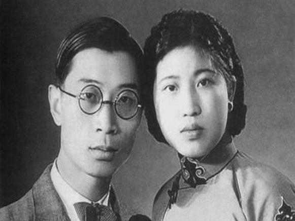 珍贵家庭合影：傅雷与朱梅馥的婚纱照